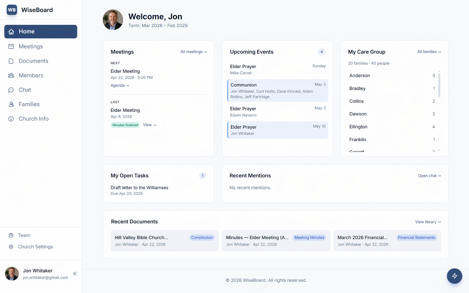 WiseBoard product preview